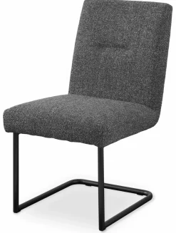 set one by Musterring Schwingstuhl grau