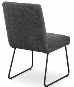 set one by Musterring Schlittenstuhl grau