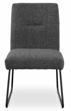 set one by Musterring Schlittenstuhl grau