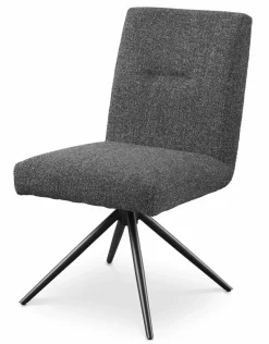 set one by Musterring Stuhl drehbar grau