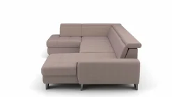 set one by Musterring Wohnlandschaft rot