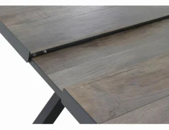 SIENA GARDEN Ausziehtisch grau