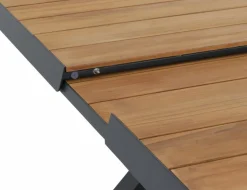 SIENA GARDEN Garten-Ausziehtisch braungrau