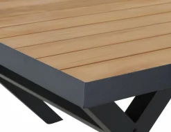 SIENA GARDEN Garten-Ausziehtisch braungrau