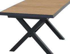 SIENA GARDEN Garten-Ausziehtisch braungrau