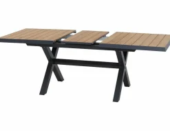 SIENA GARDEN Garten-Ausziehtisch braungrau