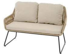 SIENA GARDEN Gartenbank braungrau