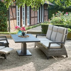 SIENA GARDEN Gartenbank grau