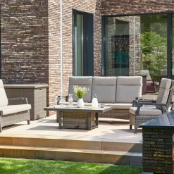 SIENA GARDEN Gartenbank grau