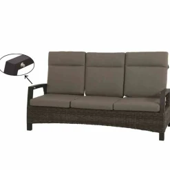 SIENA GARDEN Gartenbank grau