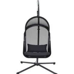 SIENA GARDEN Gartenhängesessel grauschwarz