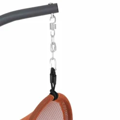 SIENA GARDEN Gartenhängesessel graurot