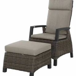 SIENA GARDEN Gartenhocker grau