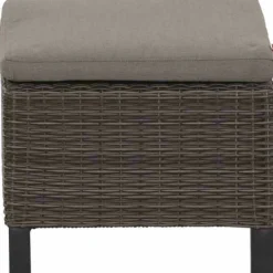 SIENA GARDEN Gartenhocker grau