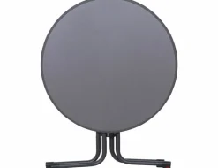 SIENA GARDEN Garten-Klapptisch rund grau