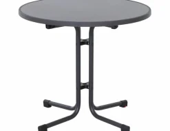SIENA GARDEN Garten-Klapptisch rund grau