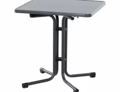 SIENA GARDEN Garten-Klapptisch quadratisch grau