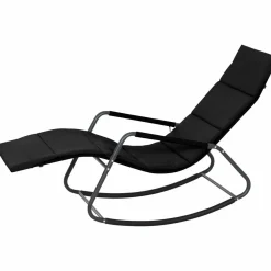 SIENA GARDEN Gartenliege schwarzgrau