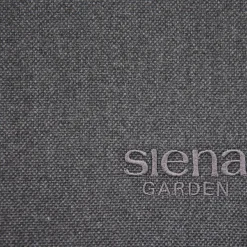 SIENA GARDEN Gartenliege schwarzgrau