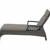 SIENA GARDEN Gartenliege grau