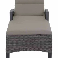 SIENA GARDEN Gartenliege grau