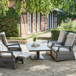 SIENA GARDEN Gartensessel grau