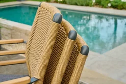 SIENA GARDEN Garten-Stapelsessel braungrau