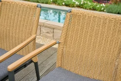 SIENA GARDEN Garten-Stapelsessel braungrau