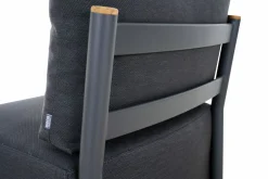 SIENA GARDEN Loungesessel schwarzgrau