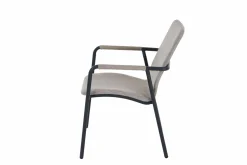 SIENA GARDEN Stapelstuhl taupe grau