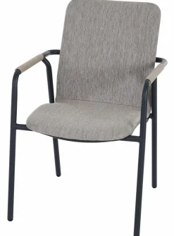 SIENA GARDEN Stapelstuhl taupe grau