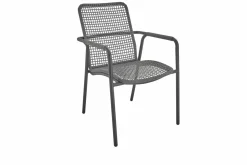 SIENA GARDEN Stapelstuhl grau