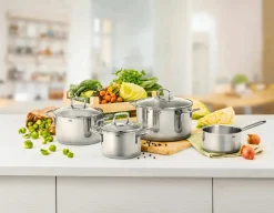 Silit Topfset 6tlg. silberfarben