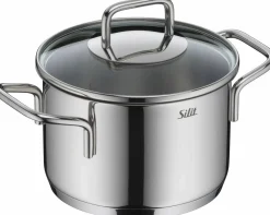 Silit Topfset 6tlg. silberfarben