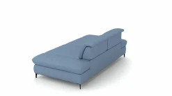 2-Sitzer-Sofa blau