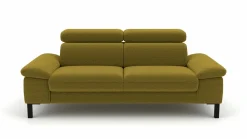 2,5-Sitzer-Sofa gelb