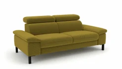 2,5-Sitzer-Sofa gelb