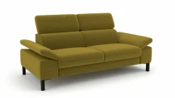 2,5-Sitzer-Sofa gelb