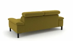 2,5-Sitzer-Sofa gelb
