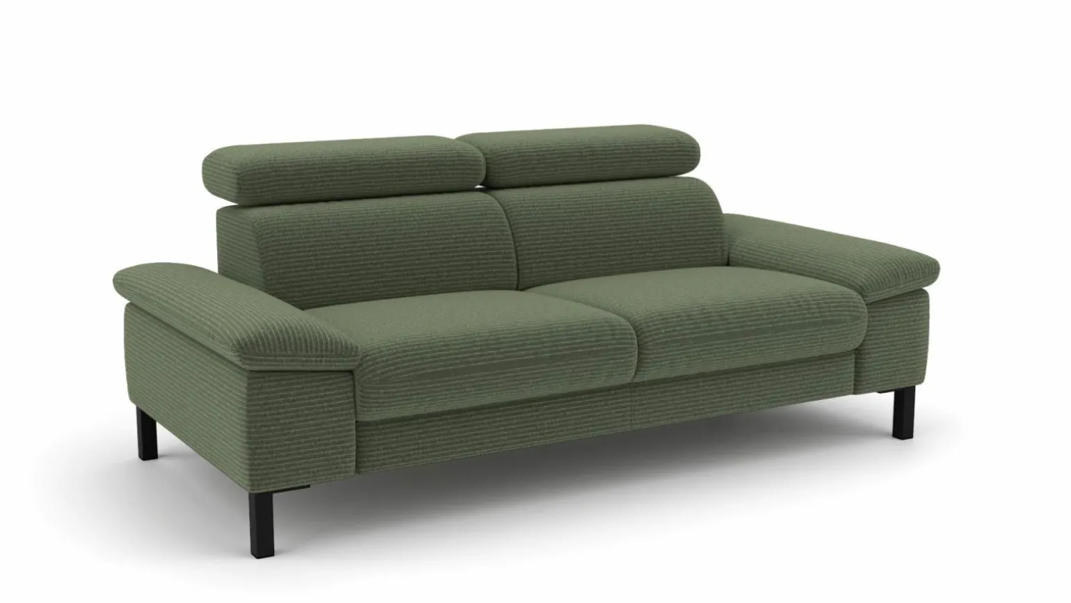2,5-Sitzer-Sofa grün