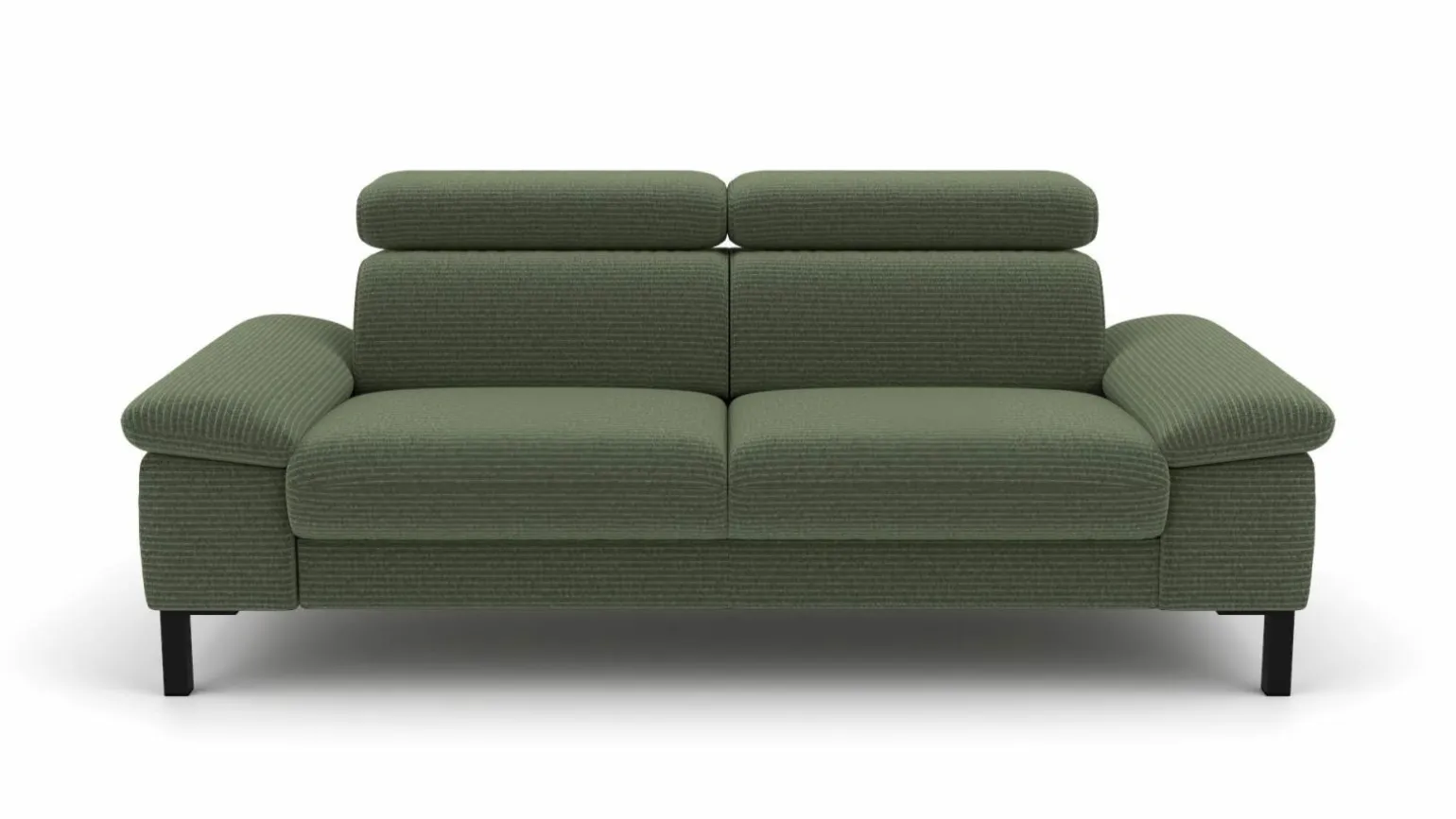 2,5-Sitzer-Sofa grün