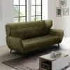 3-Sitzer-Sofa grün