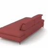 3-Sitzer-Sofa pinkrot