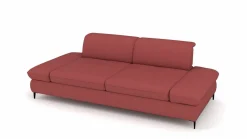 3-Sitzer-Sofa pinkrot