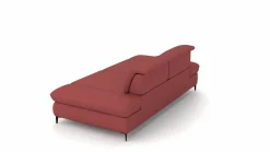 2-Sitzer-Sofa pinkrot