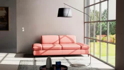 2-Sitzer-Sofa pinkrot