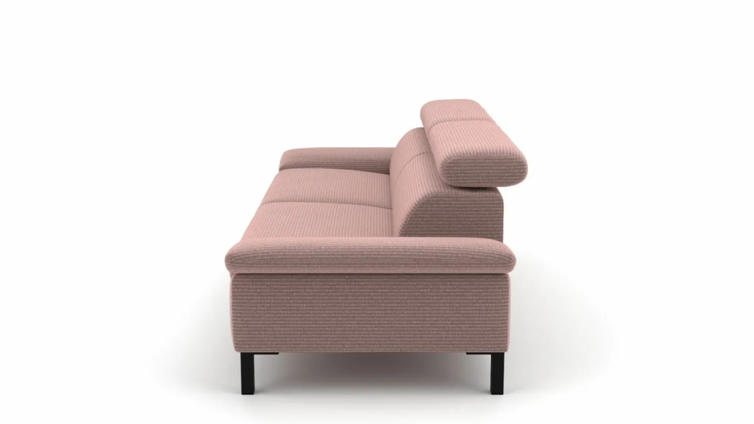 3-Sitzer-Sofa rotpink