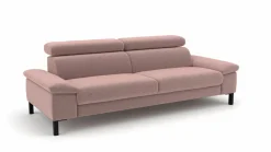 3-Sitzer-Sofa rotpink