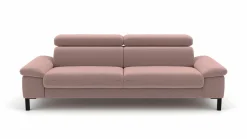 3-Sitzer-Sofa rotpink