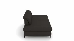 2-Sitzer-Sofa schwarz